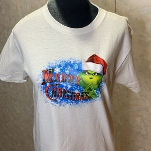 GILDAN youth size Medium GRINCH TEE SHIRT